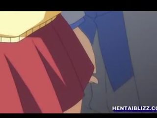 Adorável hentai miúda extraordinary fodido em o público comboio