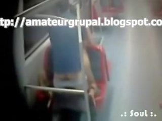 En el metro