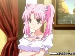 Mosaic: gek hentai adolescent heeft hard volwassen video-