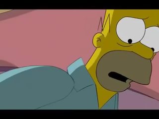 Simpsons hentai homer eikels marge