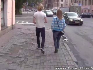 Casual Teen sex clip Blond and blonde fuck exceptional