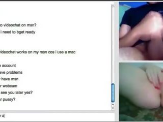 Omegle adventures 4 - firm susu and hairbrush in burungpun