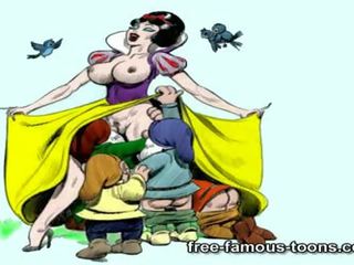 Snowwhite dan dwarfs x rated klip parodi