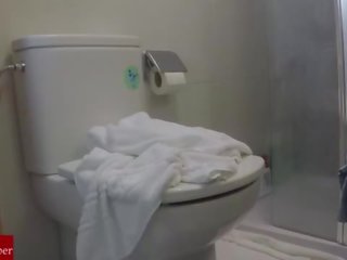 淋浴 和 高兴 结束 上 该 toilet.san06